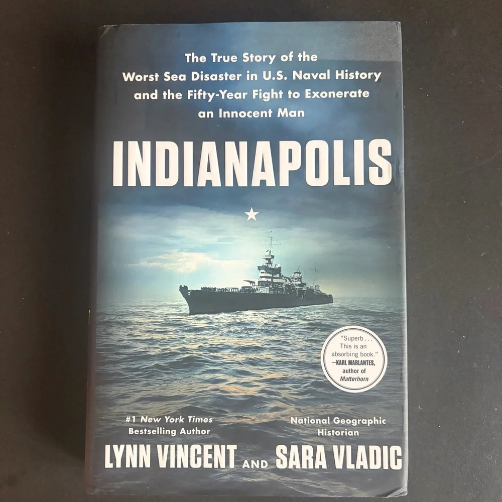 Indianapolis Hardcover Book by Lynn Vincent and Sara Vladic